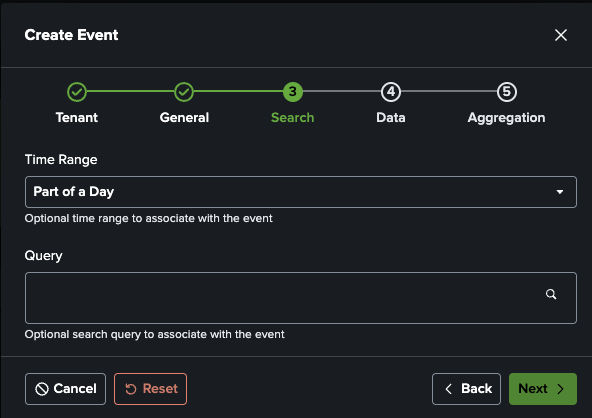 Create Event Modal