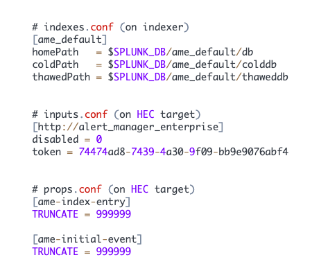 Configuration Templates