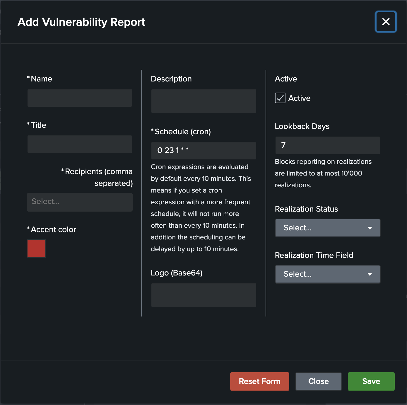Create Vulnerability Intelligence Report