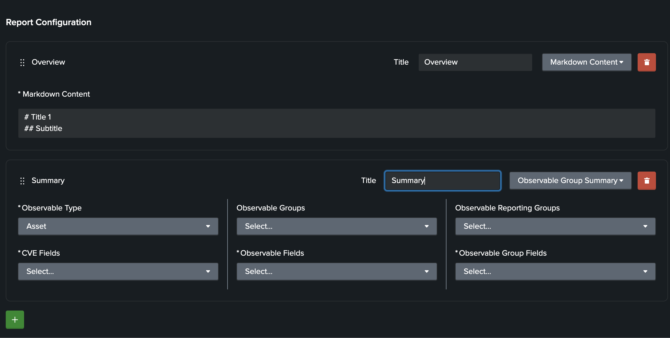 Configure Vulnerability Intelligence Report